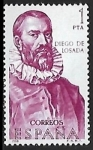 Stamps Spain -  Diego de Losada