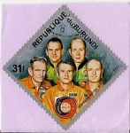 Stamps Burundi -  misiones espaciales