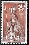 Stamps Spain -  Rodrigo Ximenez de Rada