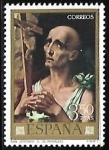 Stamps Spain -  Dia del sello -  Luis de Morales 