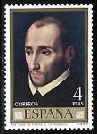 Stamps Spain -  Dia del sello -  Luis de Morales 