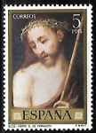Stamps Spain -  Dia del sello -  Luis de Morales 