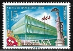 Stamps Spain -  Cinquentenario de la feria de Barcelona 1970