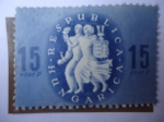 Stamps Hungary -  Establecimiento de la República Socialista