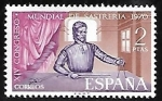 Stamps Spain -  XIV Congreso Mundial de Sastrería 1970