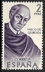 Stamps Spain -  Forjadores de América - Vasco de Quiroga