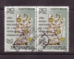 Stamps Spain -  Año Intern. de las personas disminuidas