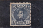 Stamps Spain -  Alfonso XIII- Tipo cadete (34)