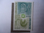 Stamps France -  Abadía Saint Pierre de Moissac - Abadía Normanda 