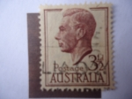 Sellos de Oceania - Australia -  King George VI (1895-1952)