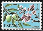 Stamps Spain -  Flora - Almendro