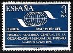 Stamps Spain -  Primera Asamblea General de la Organizacion mundial del Turismo