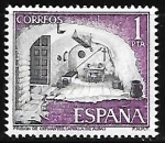 Stamps Spain -  Prision de Cervantes (Argamasilla de Alba)