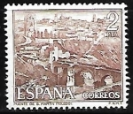 Stamps Spain -  Puente de S. Martin (Toledo)