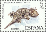 Stamps Spain -  ESPAÑA 1974 2194 Sello Nuevo Fauna Hispanica Salamanquesa