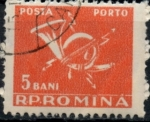 Stamps : Europe : Romania :  RUMANIA_SCOTT J116.12 $0.25