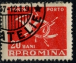 Stamps : Europe : Romania :  RUMANIA_SCOTT J118.11 $0.25