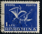 Stamps : Europe : Romania :  RUMANIA_SCOTT J120.12 $0.4