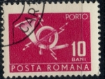 Stamps : Europe : Romania :  RUMANIA_SCOTT J129.12 $0.25