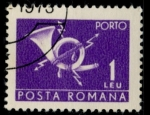 Stamps : Europe : Romania :  RUMANIA_SCOTT J132.12 $0.25