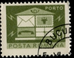 Stamps : Europe : Romania :  RUMANIA_SCOTT J134.02 $0.25