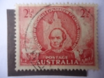 Stamps Australia -  Thomas Mitchell (1792-1855) - Centenario de la Exploración de Mitchell de la Región Central del Est