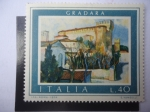 Stamps Africa - Central African Republic -  Gradara - (Provincia)