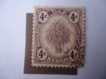 Stamps Malaysia -  Mazo de Arroz - Kedah (Estado Fed. de Malasia)