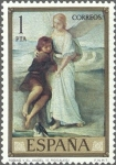 Stamps Spain -  ESPAÑA 1974 2203 Sello Nuevo Pintor Eduardo Rosales y Martin Tobias y El Angel