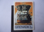 Stamps : America : Grenada :  Helios Assembly Mission