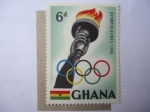 Sellos del Mundo : Africa : Ghana : Juegos Olímpicos de Verano 1960 Roma