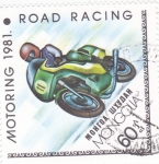 Stamps Mongolia -  MOTORING-81 CARRERA DE VELOCIDAD