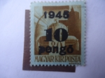 Stamps Hungary -  Corona de St. Stephen