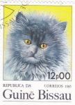 Stamps : Africa : Guinea_Bissau :  GATO DOMÉSTICO