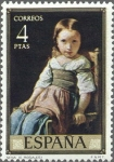 Stamps Spain -  ESPAÑA 1974 2206 Sello Nuevo Pintor Eduardo Rosales y Martin Nena