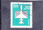 Stamps : Europe : Germany :  AVIÓN CORREO AÉREO