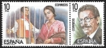 Stamps Spain -  Maestros de la Zarzuela - La Reina Mora - Jose Serrano
