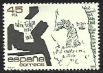 Stamps : Europe : Spain :  León Felipe