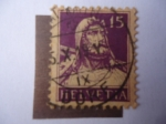 Stamps Switzerland -  William Tell - Héroe popular de Suiza