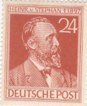Stamps Germany -  Heinr.v.Stephan