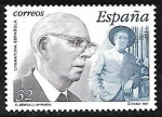 Stamps Spain -  Literatura Española -El Séneca