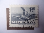 Stamps Romania -  Remolcador 