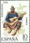 Stamps Europe - Spain -  ESPAÑA 1974 2216 Sello Nuevo Hispanidad Argentina El Gaucho Martin Fierro