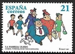 Stamps Spain -  Cómics - La Familia Ulises