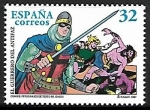 Sellos de Europa - Espa�a -  Comics - El Guerrero del Antifaz