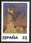 Sellos de Europa - España -  Monumento Universal a la Vendimia - 