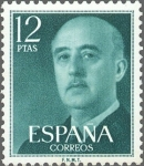 Sellos de Europa - Espa�a -  ESPAÑA 1974 2227 Sello Nuevo General Franco 12pts Spain