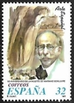 Stamps Spain -  Arte Español - Mariano Benlliure