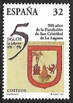 Stamps Spain -  500 años de la Fundación de San Cristóbal de la Laguna