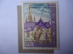 Stamps Laos -  PHOU SI - Monumento Budista